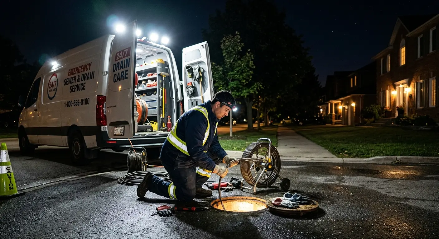 Emergency Drain Service in Avon, IN